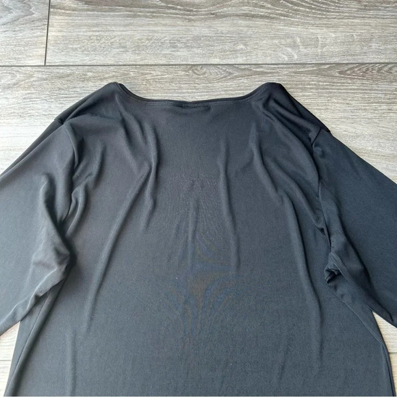 Additions by Chico’s Black Jersey Tunics Blouse - Picture 11 of 12